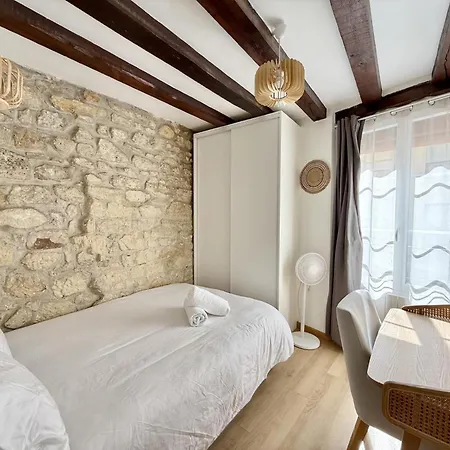 Center Near Notre Dame 2 Bedrooms With Balcony